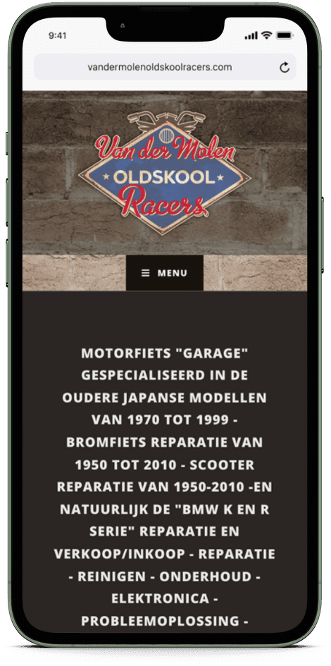 afbeelding telefoon Van der Molen Oldskool Racers