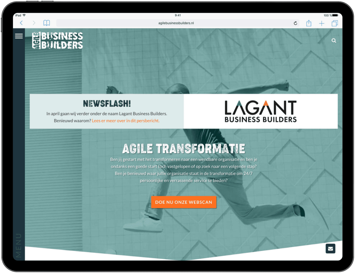afbeelding tablet Agile Business Builders
