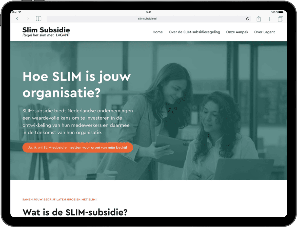 afbeelding tablet SLIM subsidie