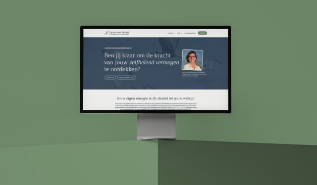 Afbeelding website Carien van Brakel
