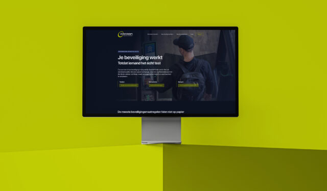 Afbeelding website Cocoon Security Validation